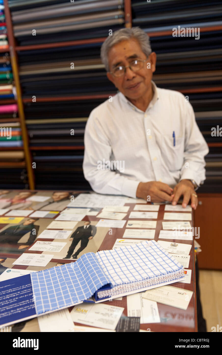 Tailor shop in Little India, Singapore Stock Photo Alamy