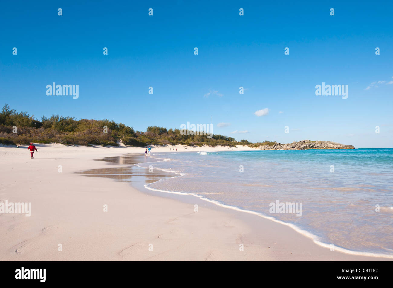 Bermuda. Horseshoe Bay beach, Bermuda Stock Photo Alamy