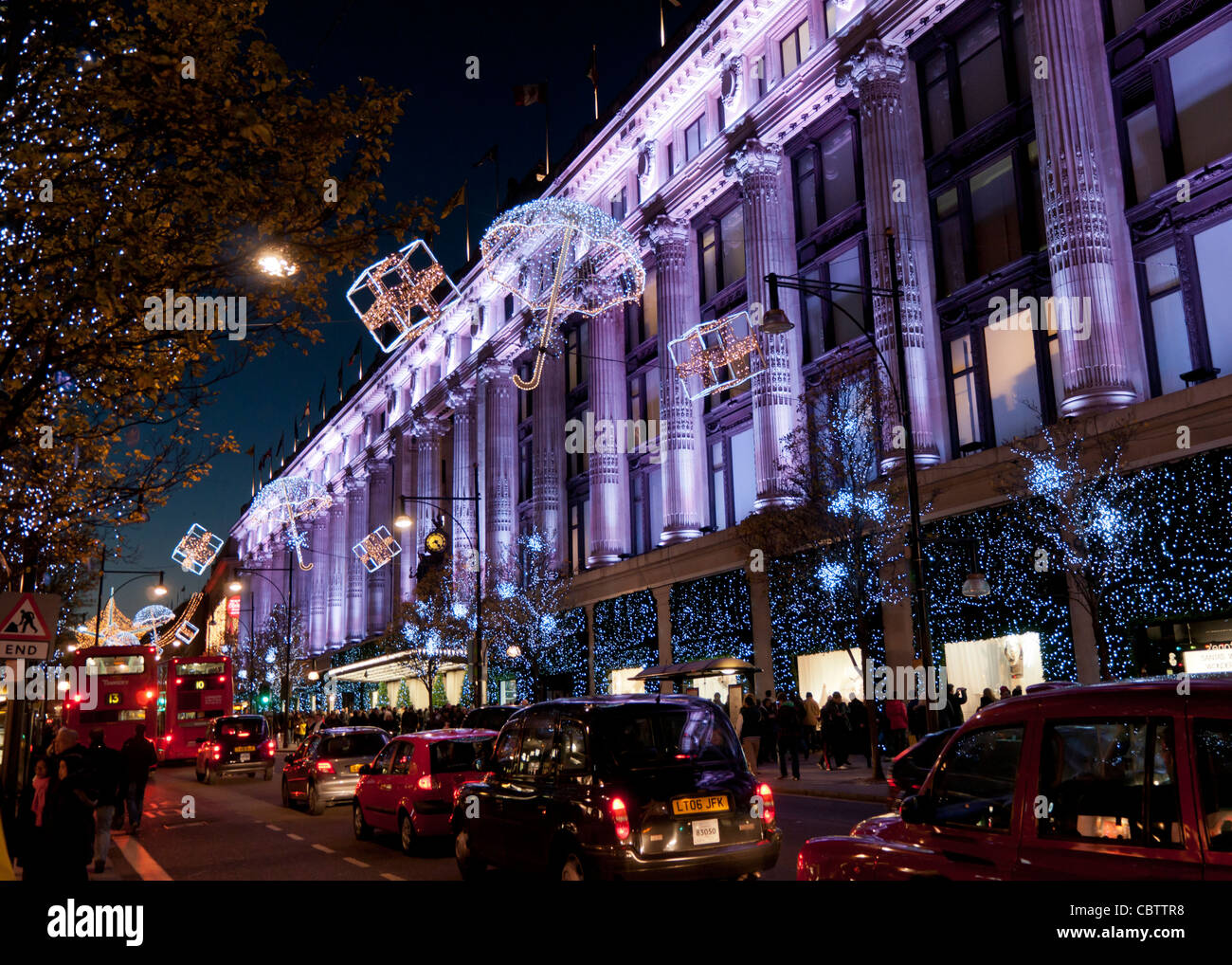 Oxford Street Christmas Lights,London,England Stock Photo Alamy