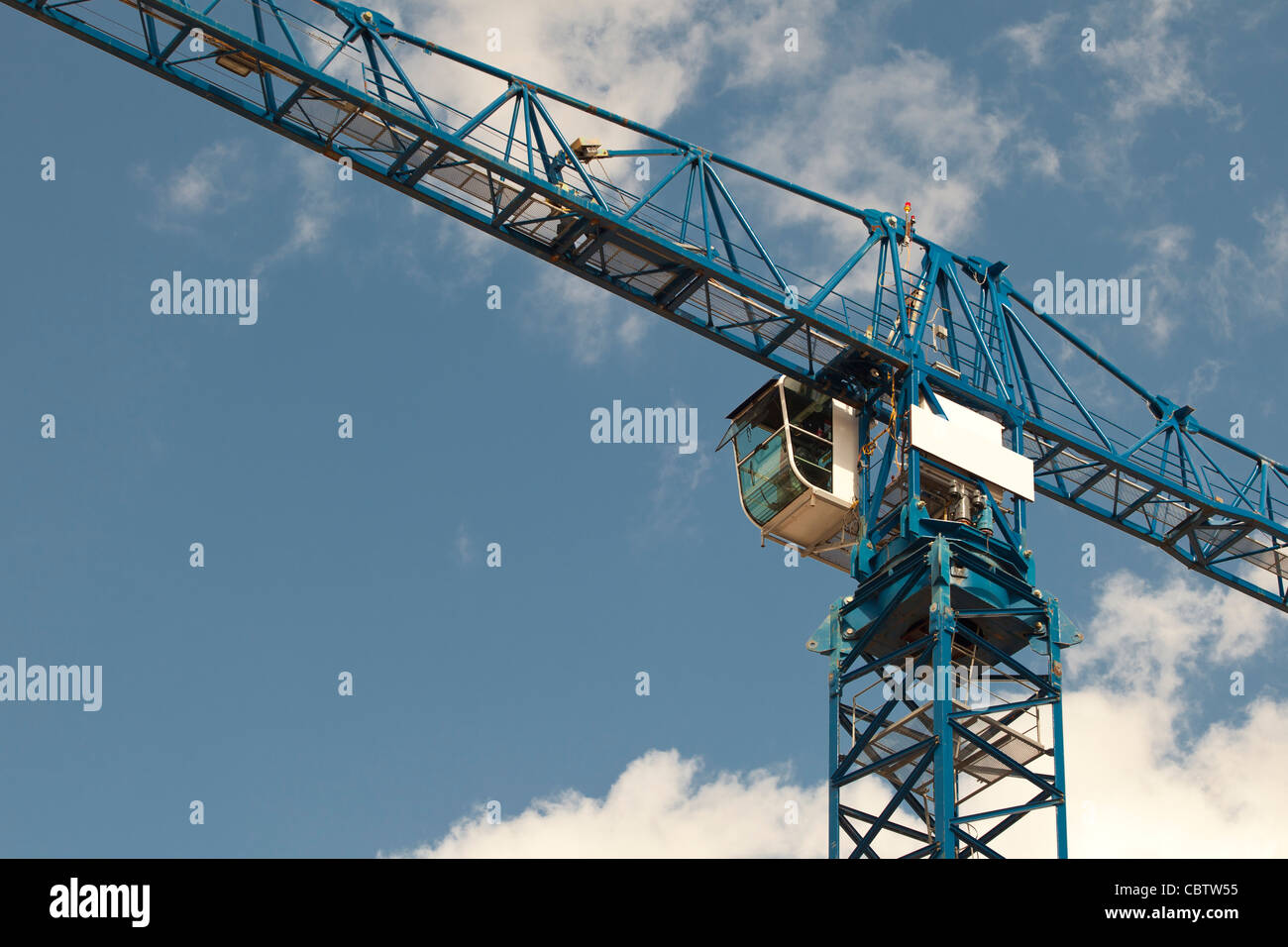 Construction Crane Stock Photo