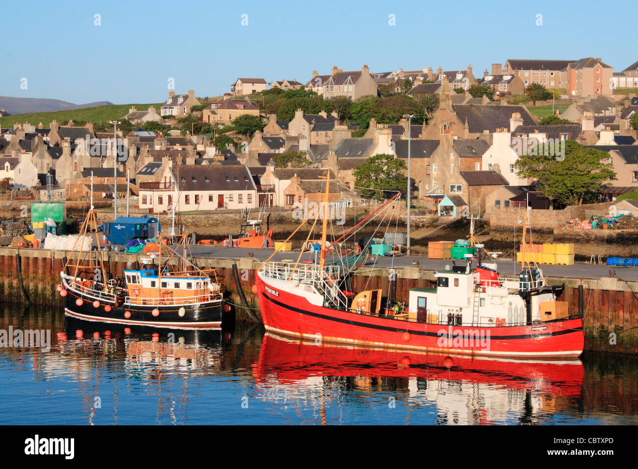 Orkney Islands, Stromness Stock Photo
