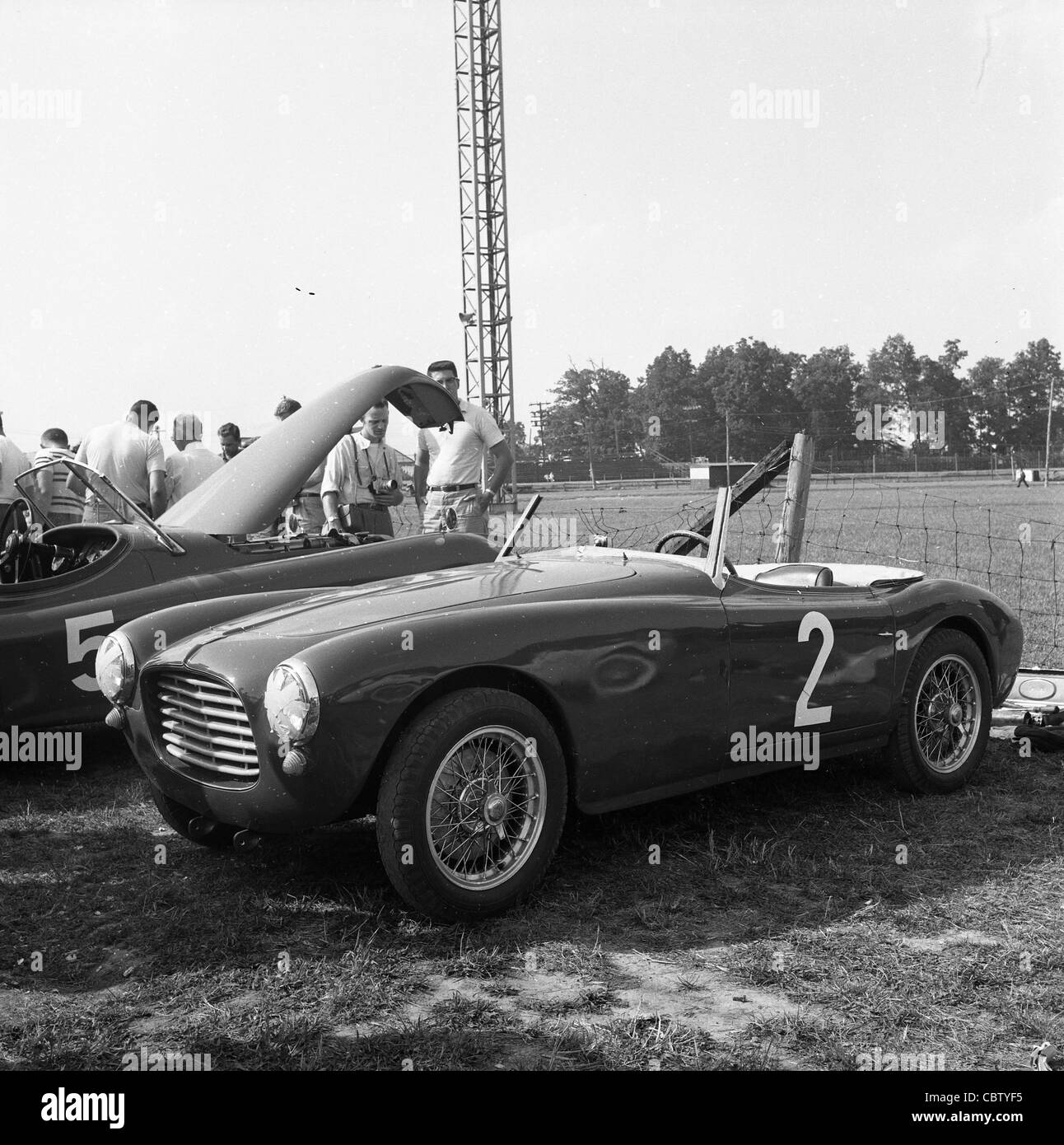 Sports Car Club of America races from the early 1960s or late 1950s