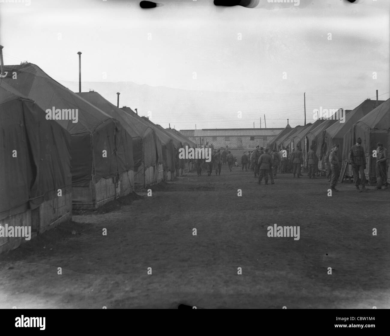 World war ii wwii tent hi-res stock photography and images - Alamy
