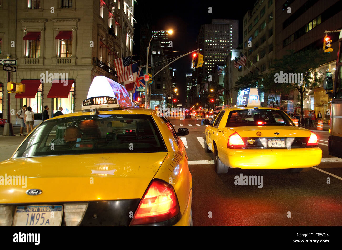 5 avenue, Manhattan, New York City, Stock Photo