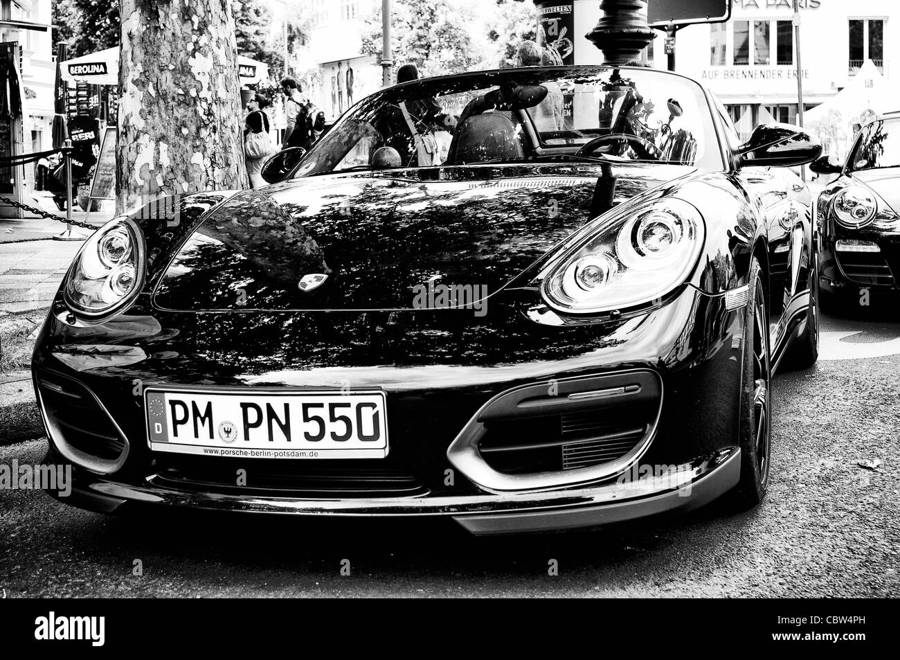 Car Porsche Cayman Stock Photo - Alamy