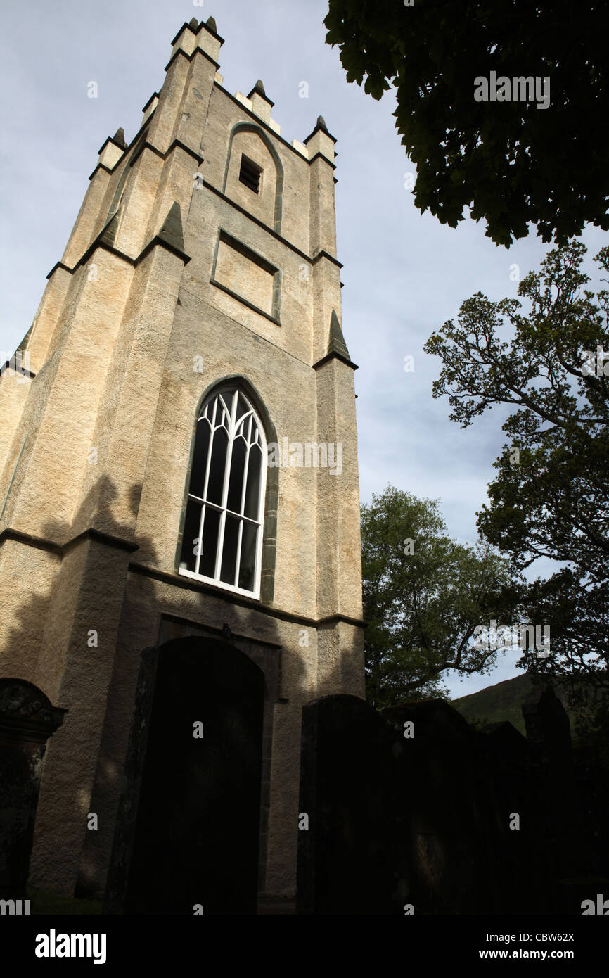 Glenorchy Parish Church and cemetery Dalmally Highlands Scotland