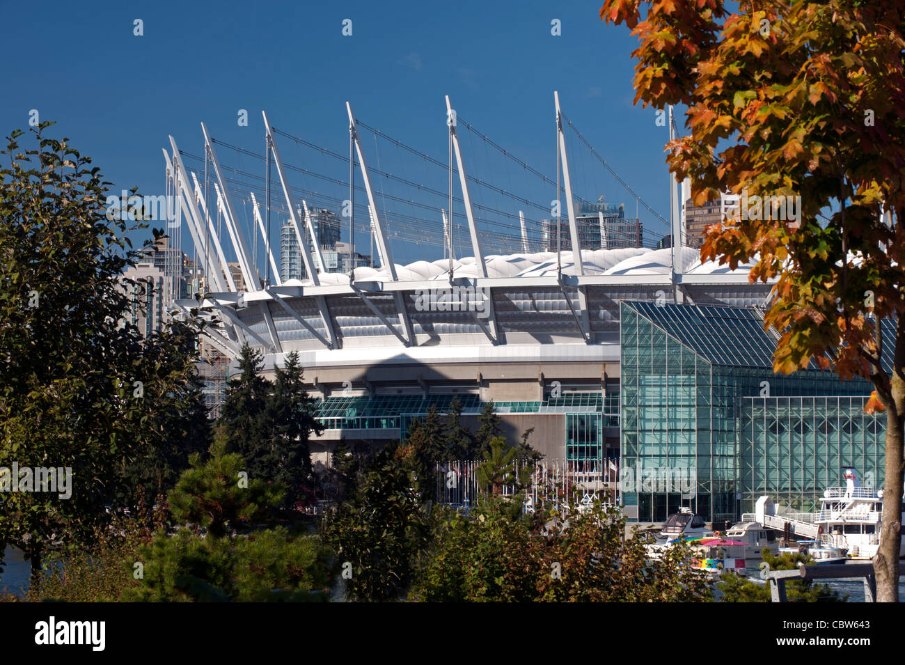 BC Place Stadium in Vancouver Stock Photo