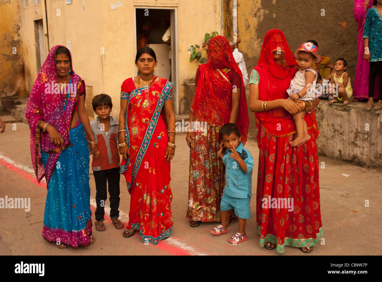 Teej Festival Jaipur India Stock Photo Alamy