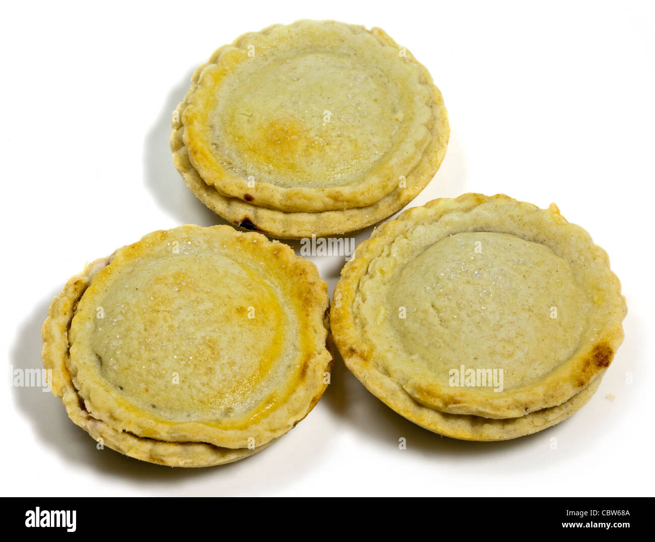 Homemade Mince Pies Stock Photo