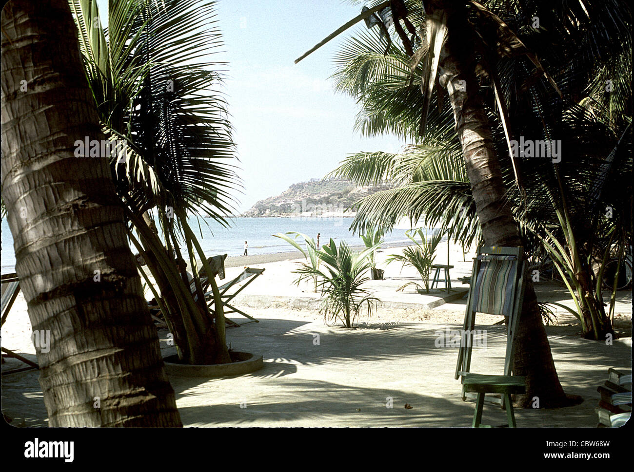 beach in the 4th Infantry Division's area of operations vietnam war pleiku travel Stock Photo