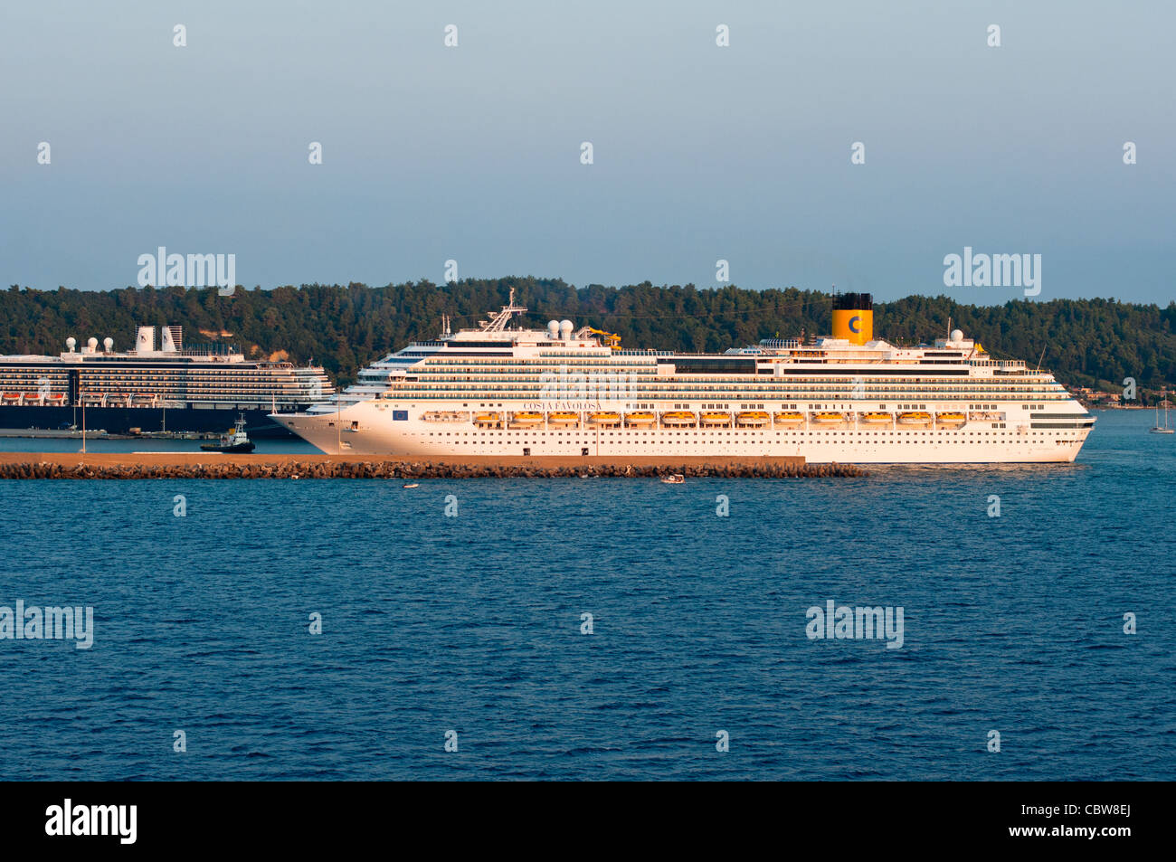 Costa Favolosa Cruise ship. Stock Photo