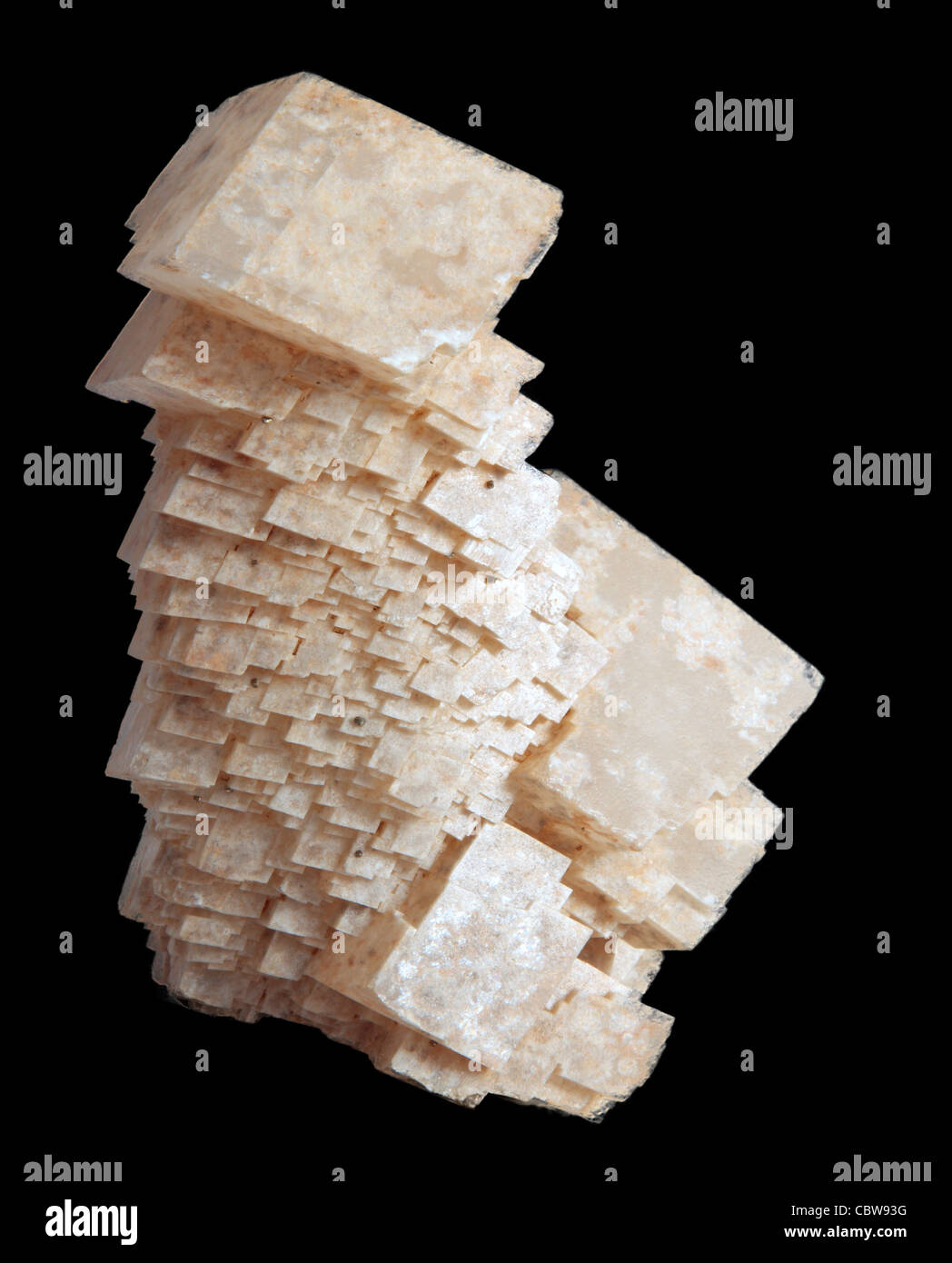 Calcite mineral Stock Photo
