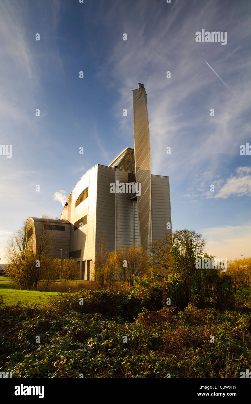 Crossness Sewage Sludge Incinerator Stock Photo