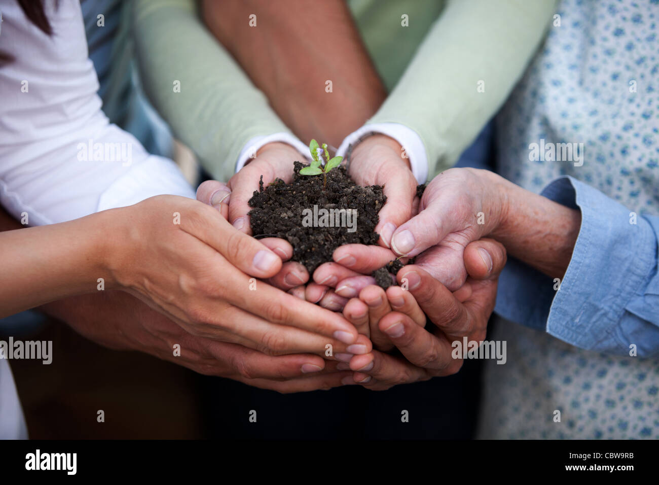 Diverse group of people all ages hi-res stock photography and images ...
