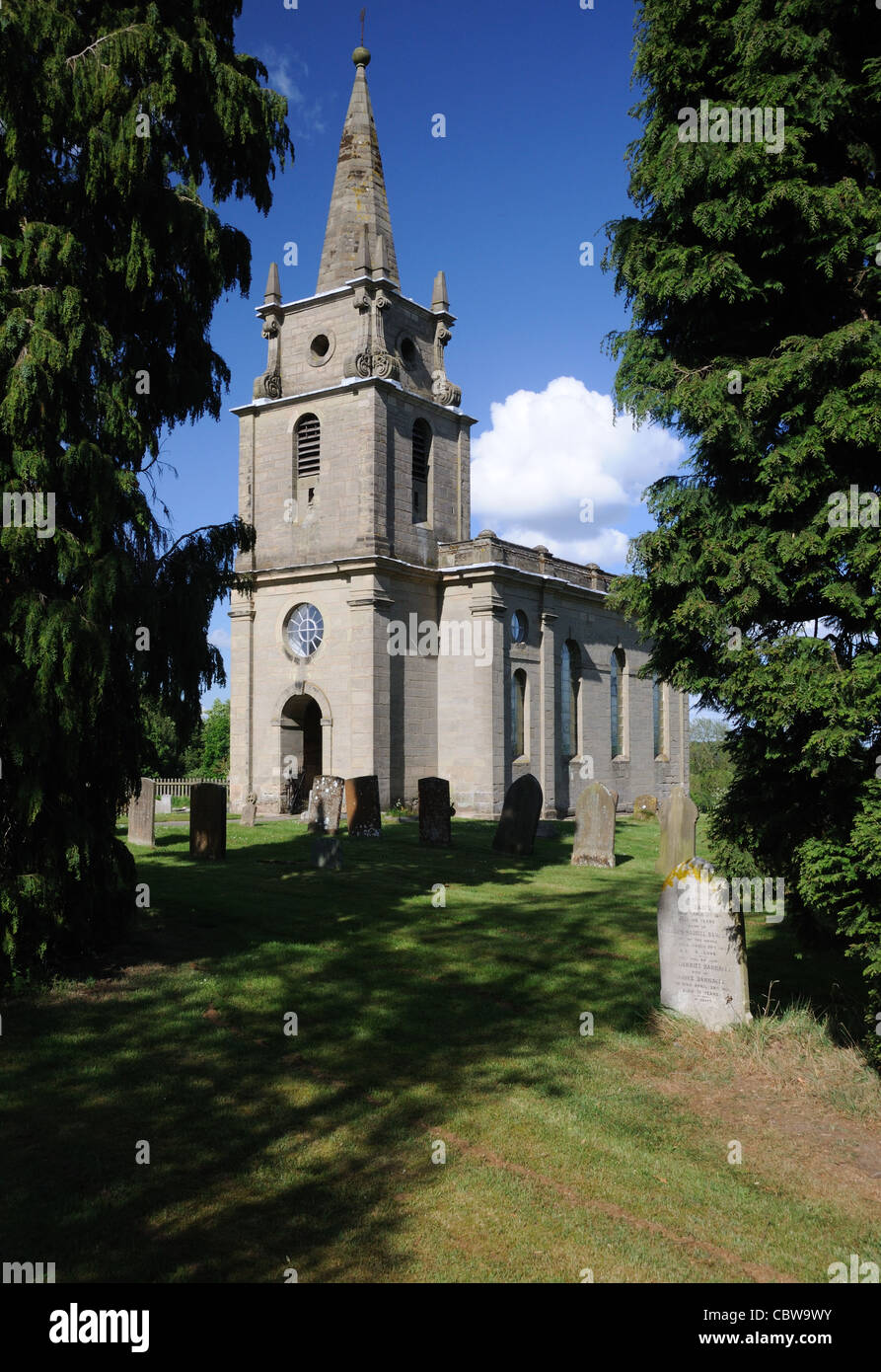 The Church of St. John the Baptist, in Honiley, Warwickshire, England Stock Photo