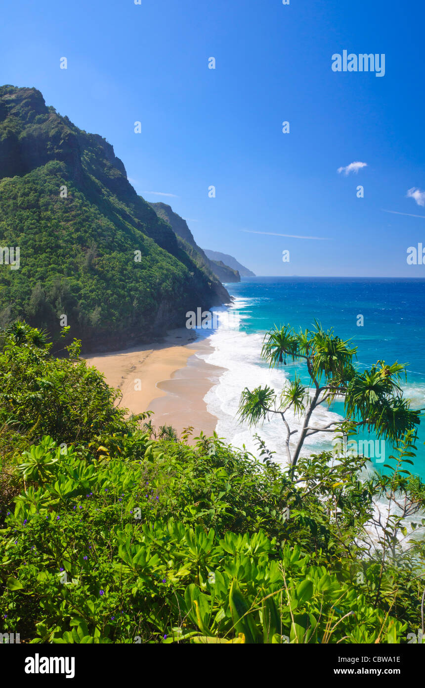 Na Pali Coast Stock Photo