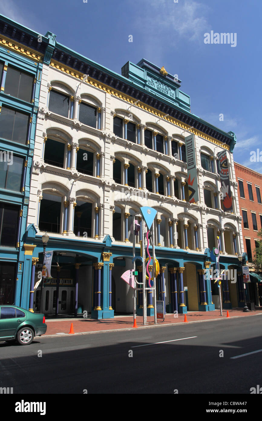 Louisville Science Center. Carter Dry Goods Company Building. Historic Architecture. Louisville, Kentucky, USA. Stock Photo