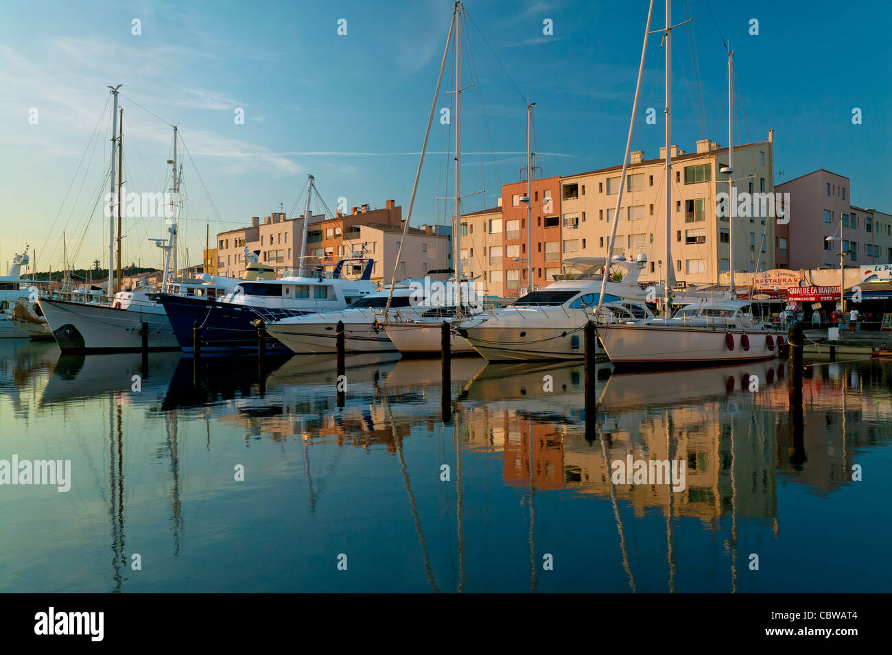 Cap D'Agde, Herault, Languedoc-Roussillon,France Stock Photo