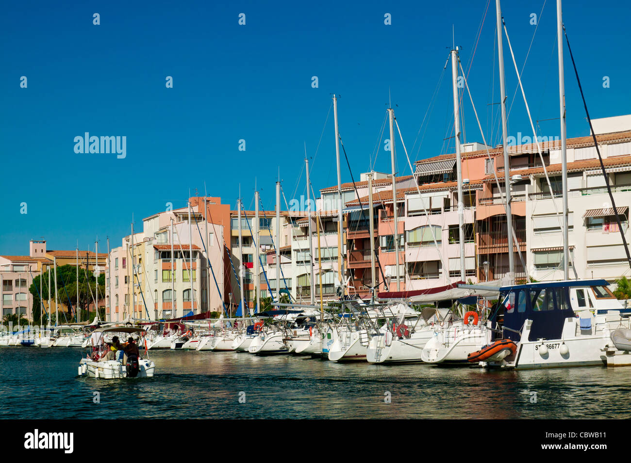 Cap D'Agde, Herault, Languedoc-Roussillon,France Stock Photo