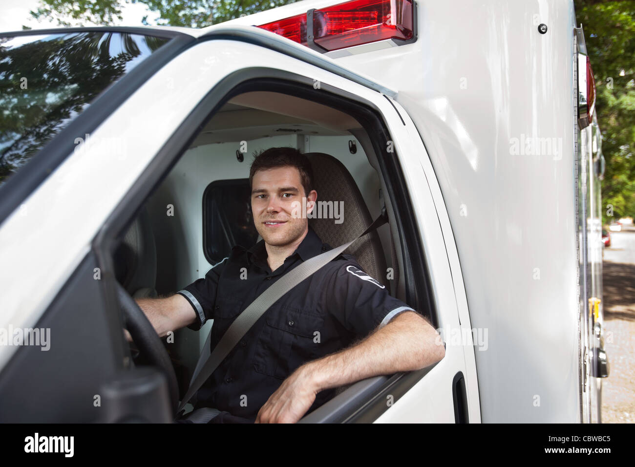 Ambulance driver hires stock photography and images Alamy
