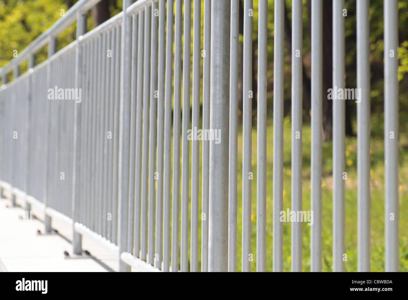 White fence railing hi-res stock photography and images - Alamy
