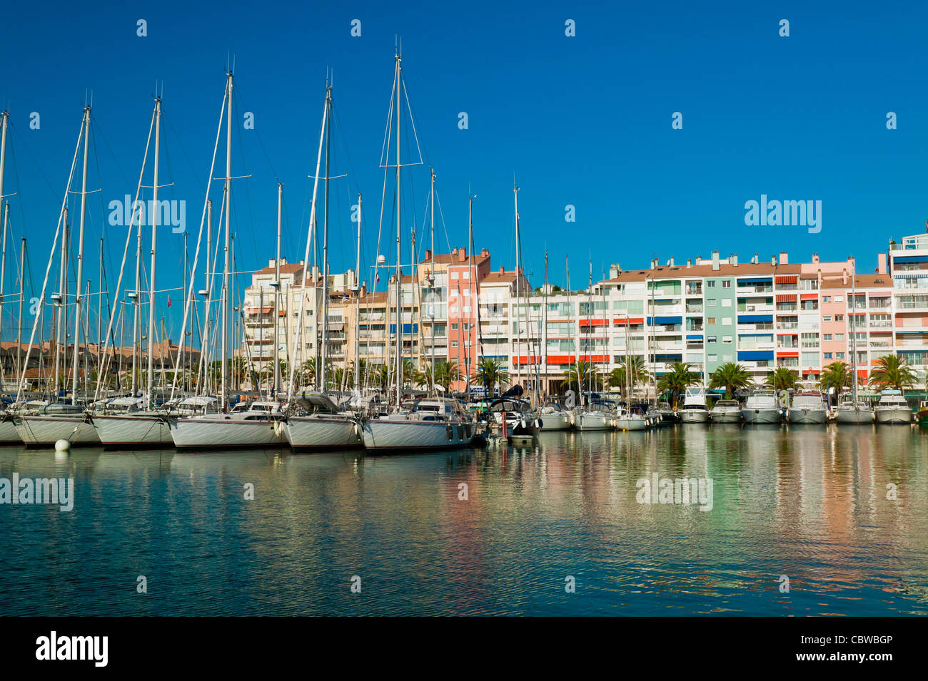 Harbour Of Hyeres, Var, Provence, France Stock Photo - Alamy