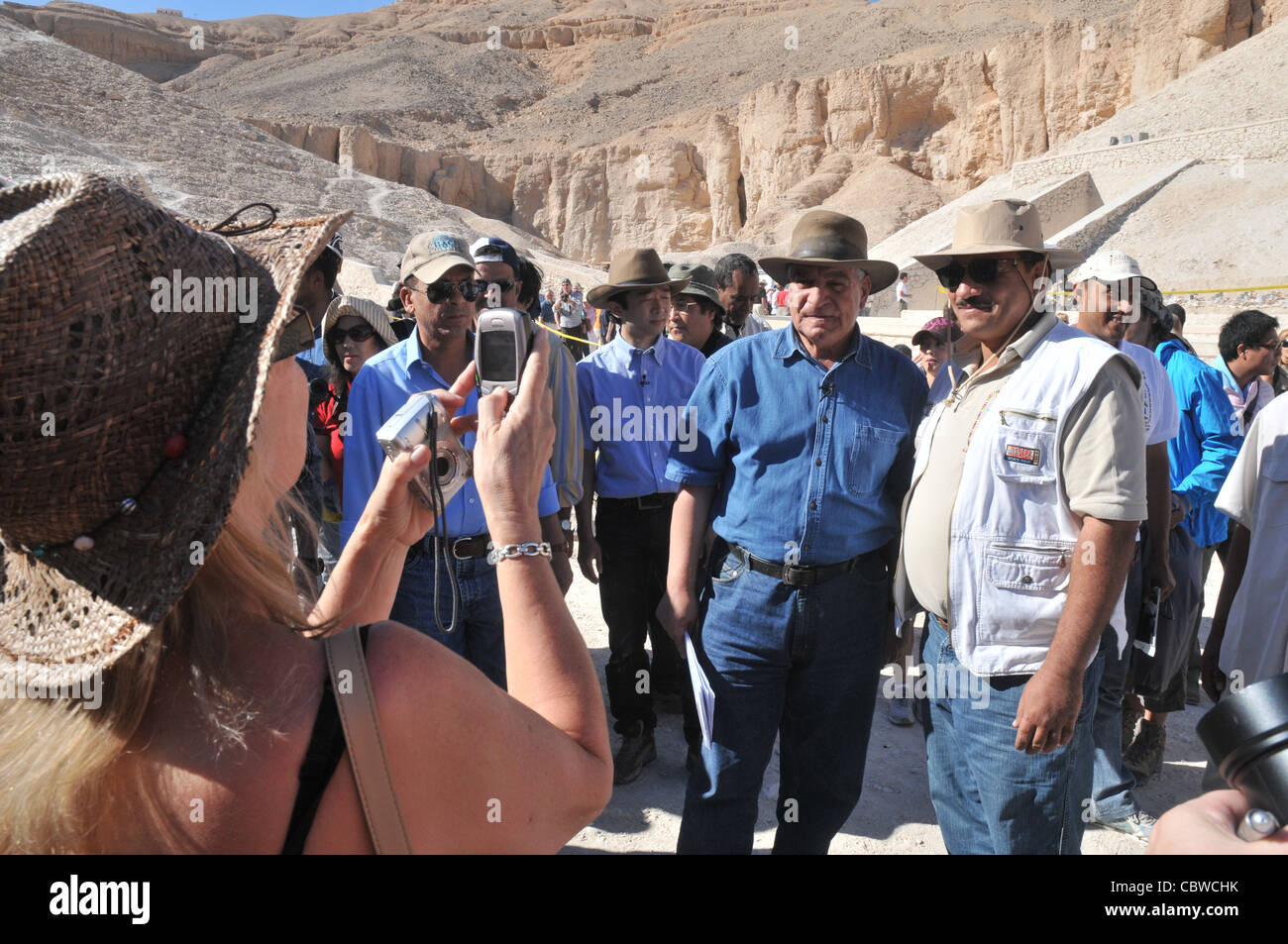 Zahi Hawass, Director of the Supreme Council of Antiquities in Egypt