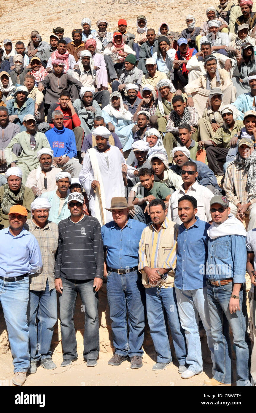 Zahi Hawass, Director of the Supreme Council of Antiquities in Egypt
