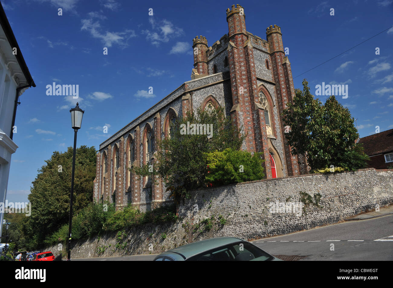 Saint John Sub Castro Church, Lewes, East Sussex, UK Stock Photo Alamy