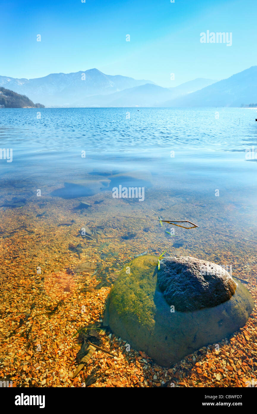lake and rocks Stock Photo - Alamy