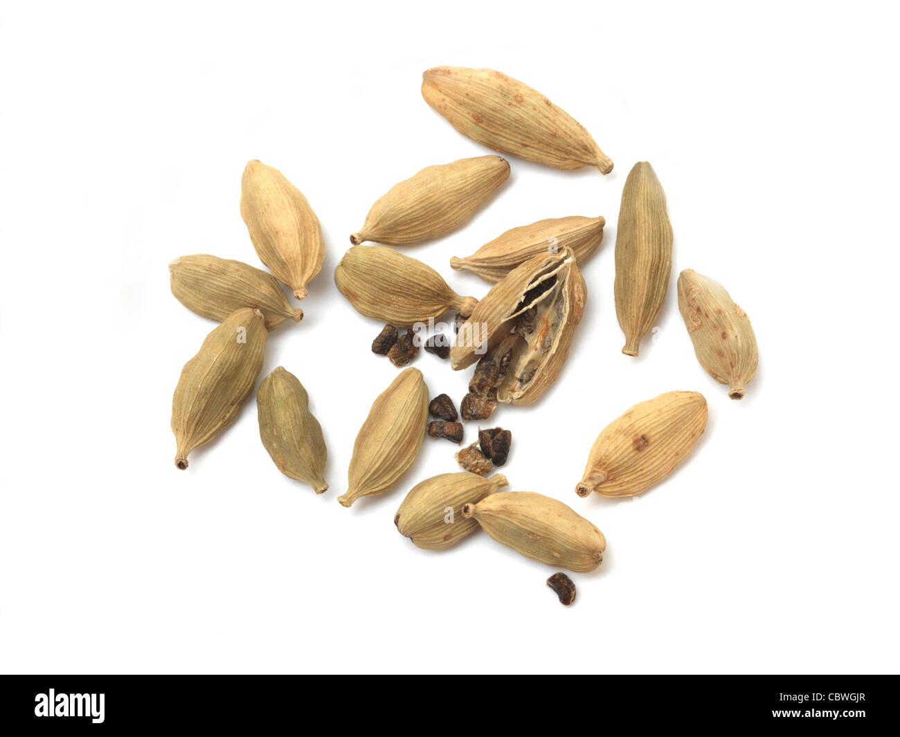 Cardamom Pods And Seeds Stock Photo Alamy
