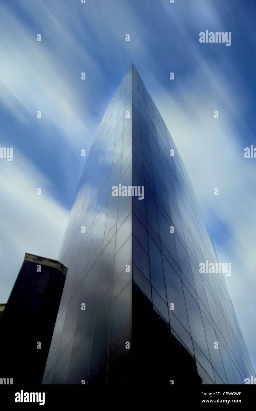 Gatehaus Building. Award-winning residental flats in the Little Germany district of Bradford Stock Photo