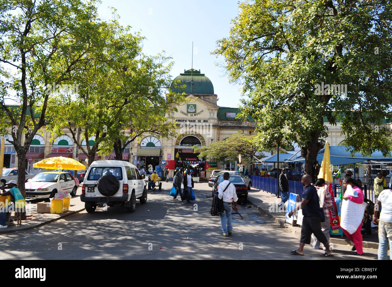 Central market, Maputo, Mozambique Stock Photo