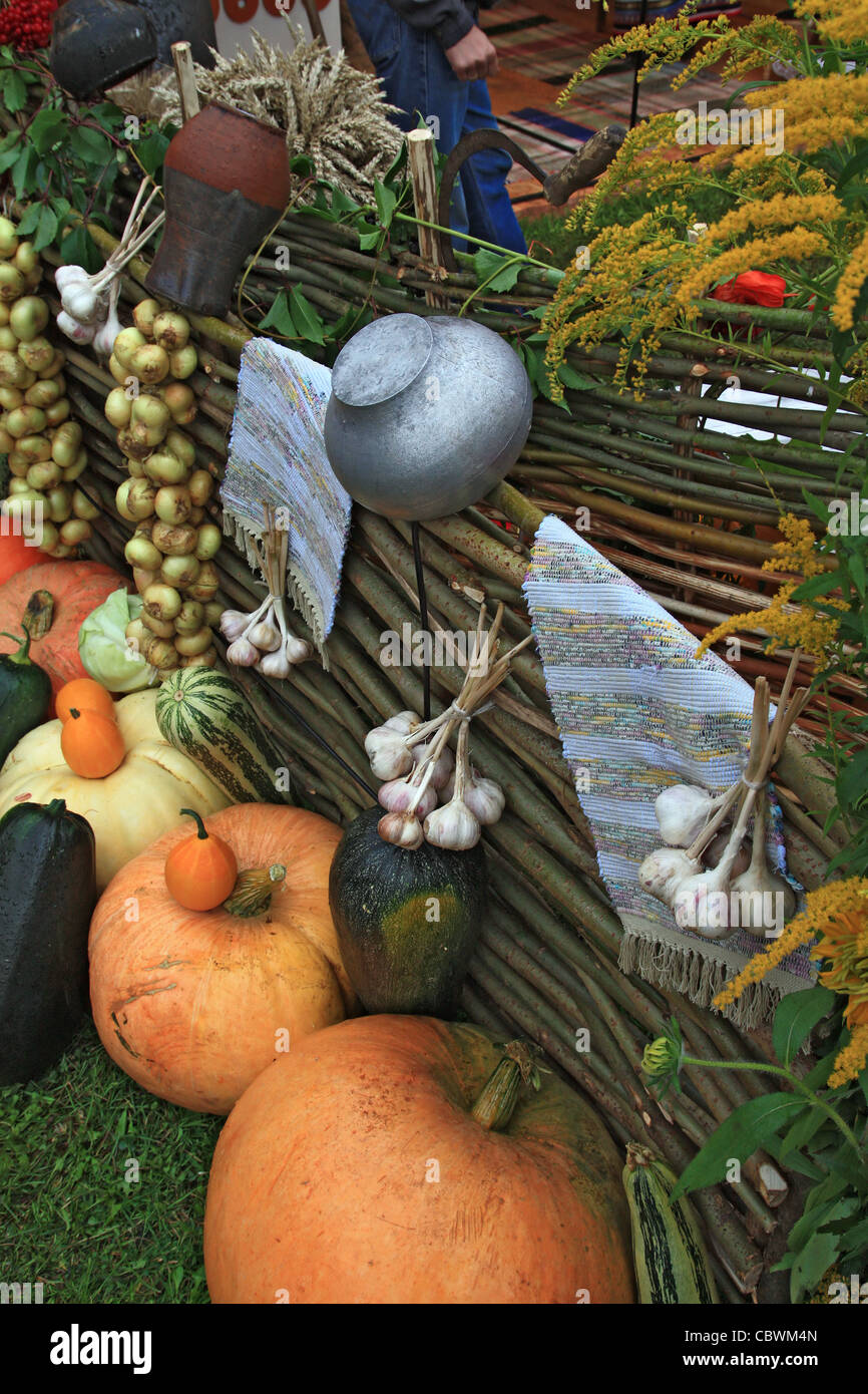 vegetables on rural market Stock Photo - Alamy