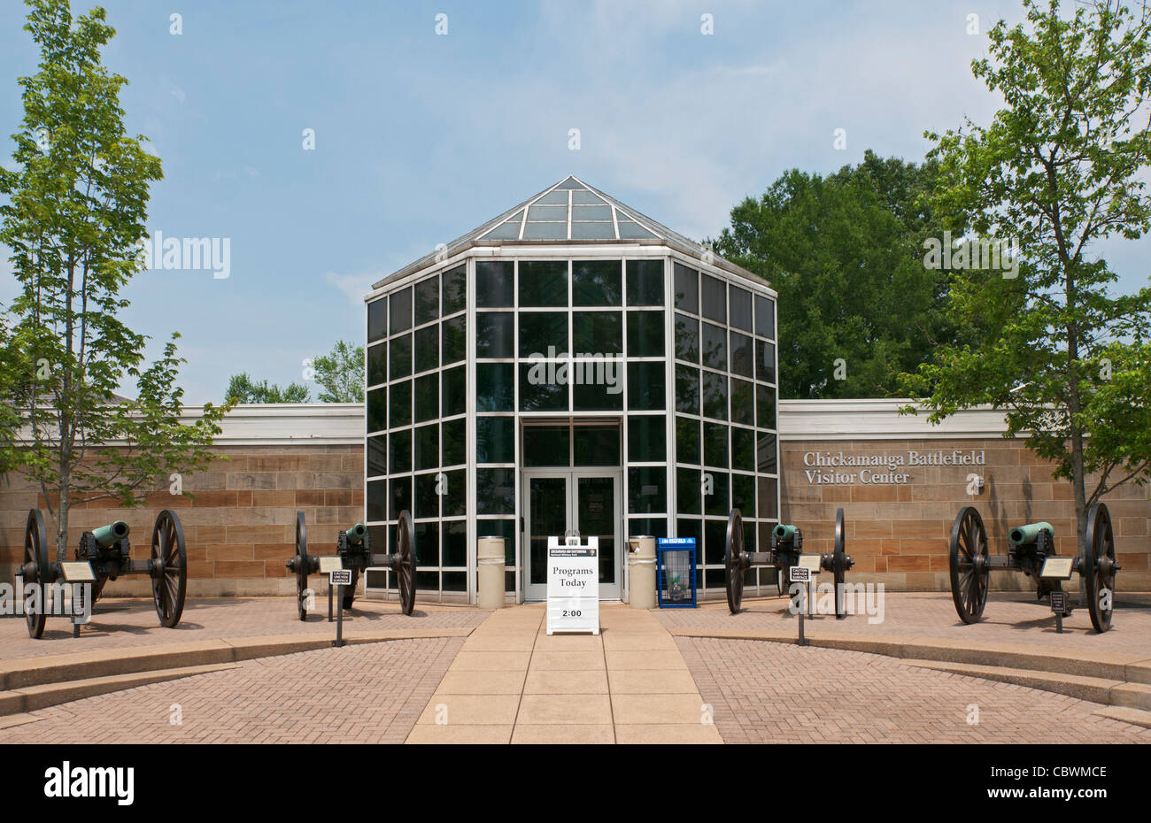 Chickamauga battlefield visitor center hires stock photography and