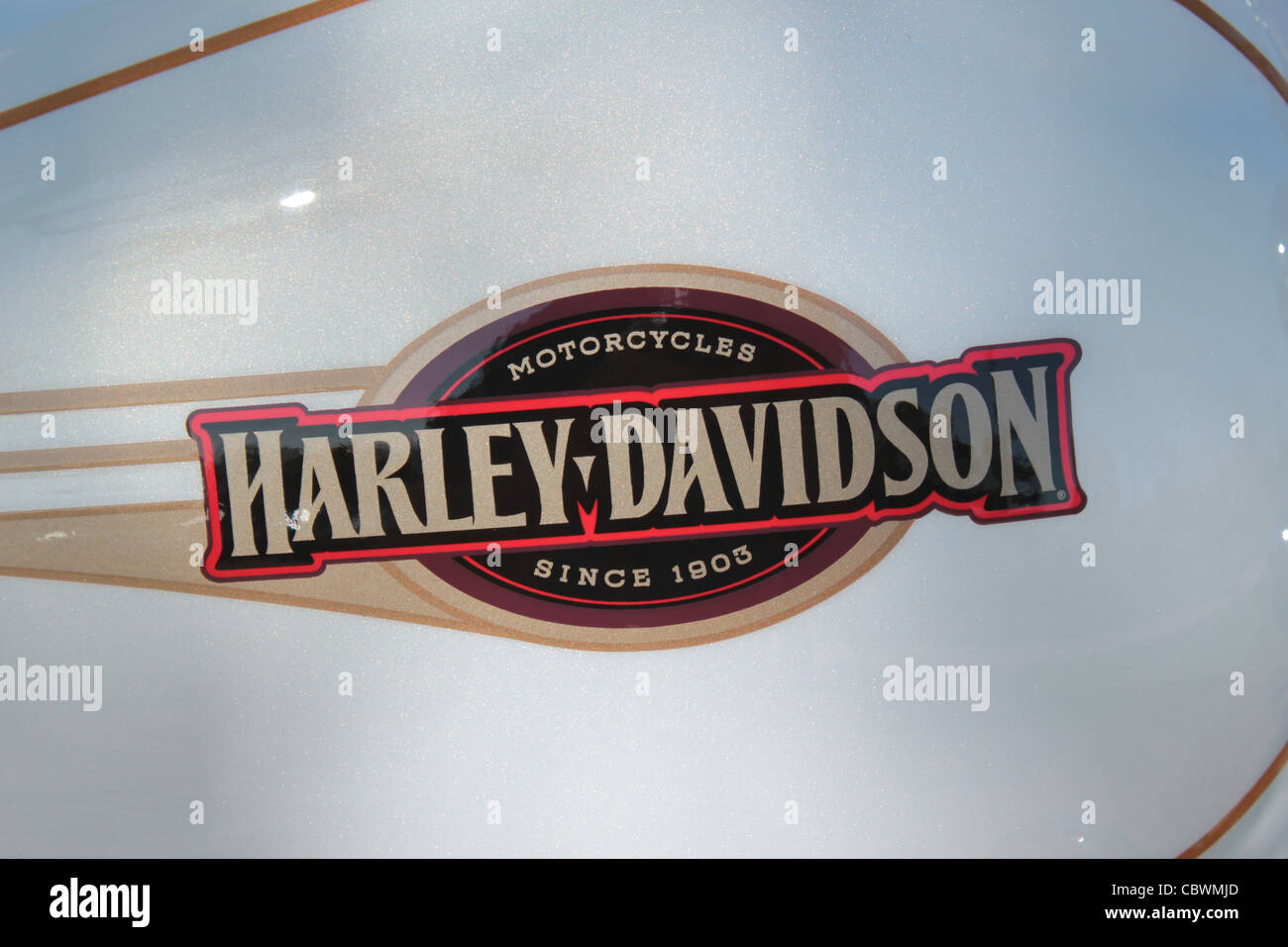 Harley Davidson logo Stock Photo
