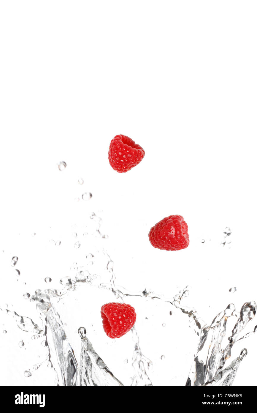 Strawberry Raspberry Water Raspberries close hi-res stock photography and images - Alamy