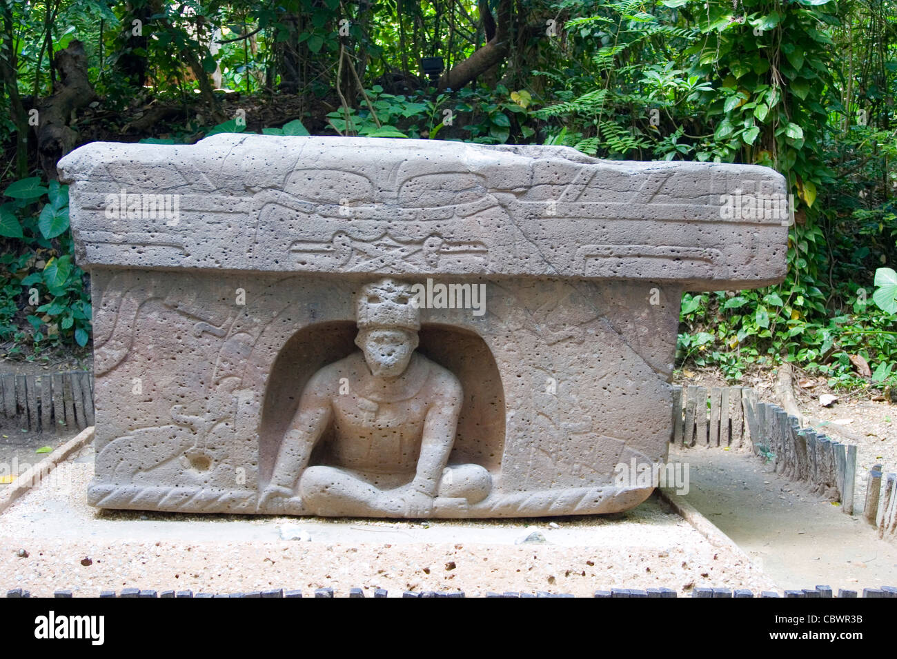 Olmec Sculpture, 900 BCE400BCE, from La Venta Ruin Site, at La Venta