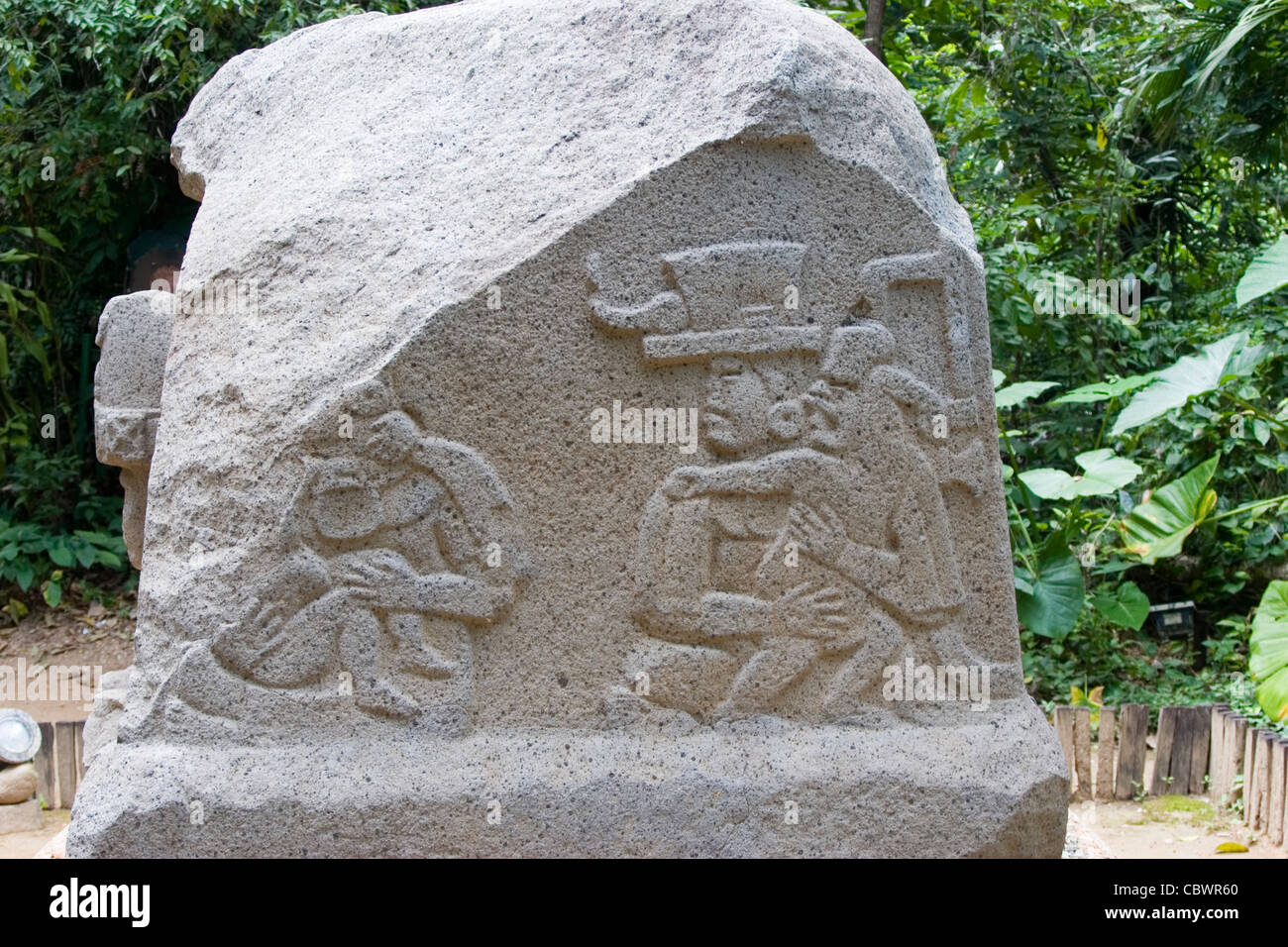 Olmec Sculpture, 900 BCE400BCE, from La Venta Ruin Site, at La Venta
