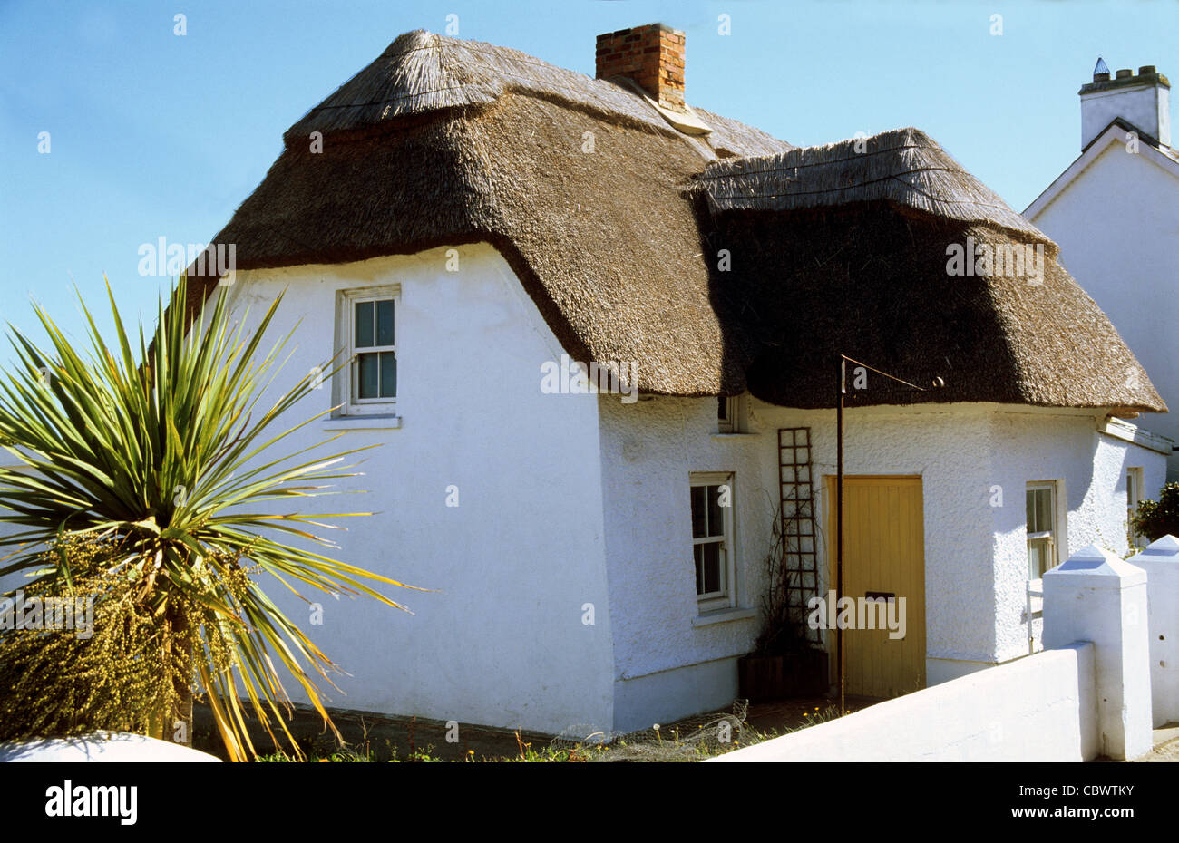 Characteristic thatched in a celebrated village of thatched dwellings