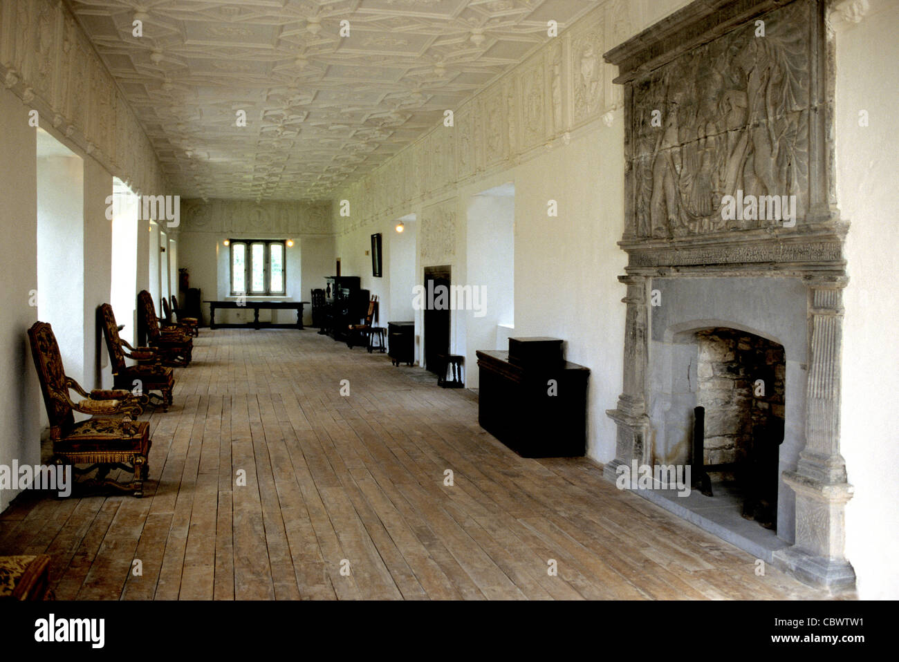 The Gallery- Carrick on Suir Castle -  Waterford -Ireland Stock Photo