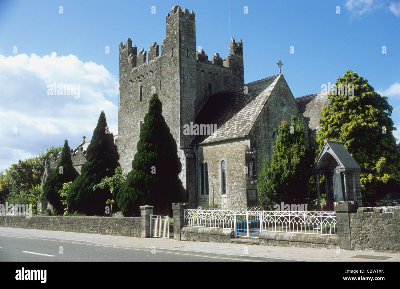 A church in Adare Co Limerick Ireland Stock Photo Alamy