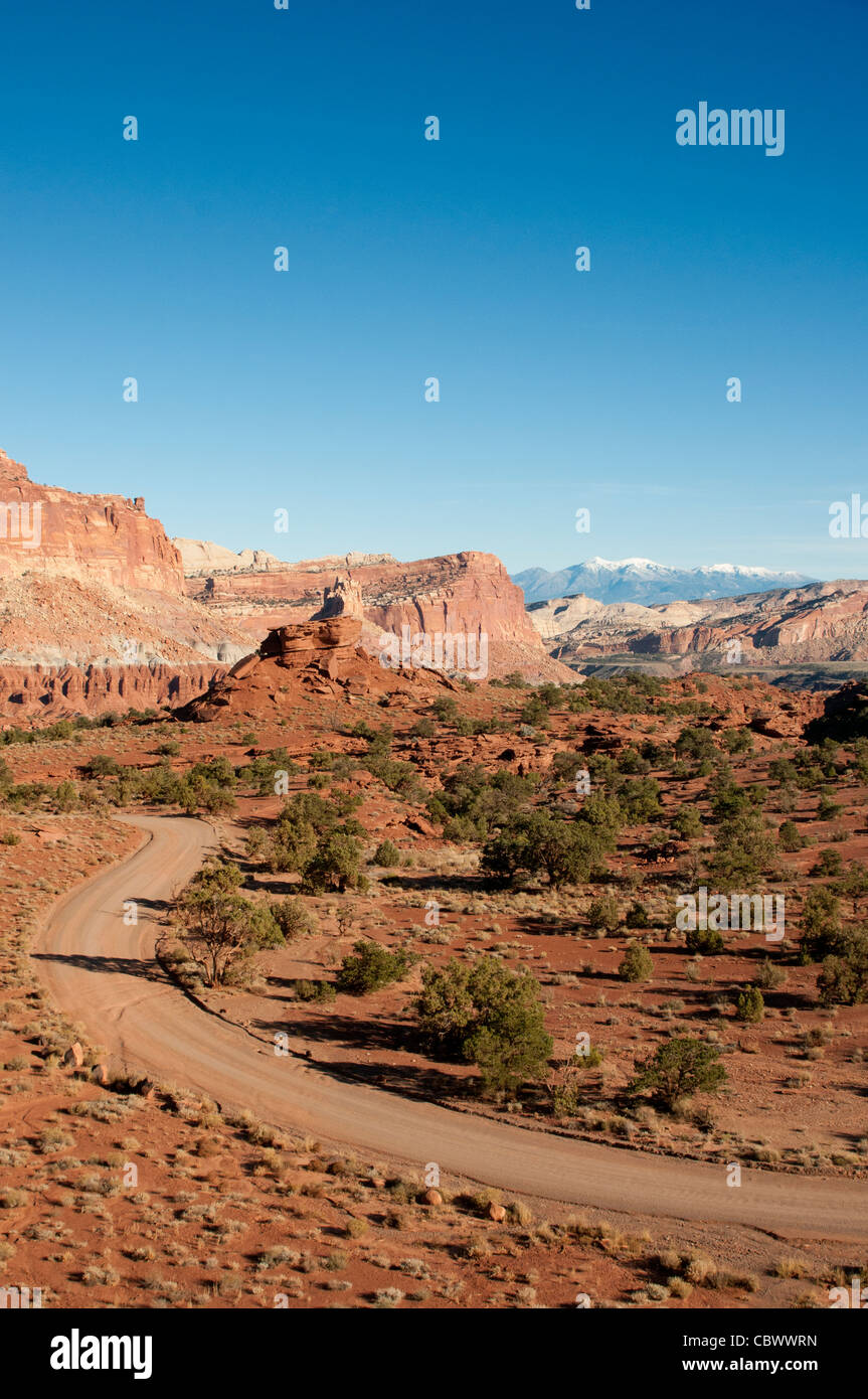 Grand Staircase Escalante-National Monument Utah Stock Photo