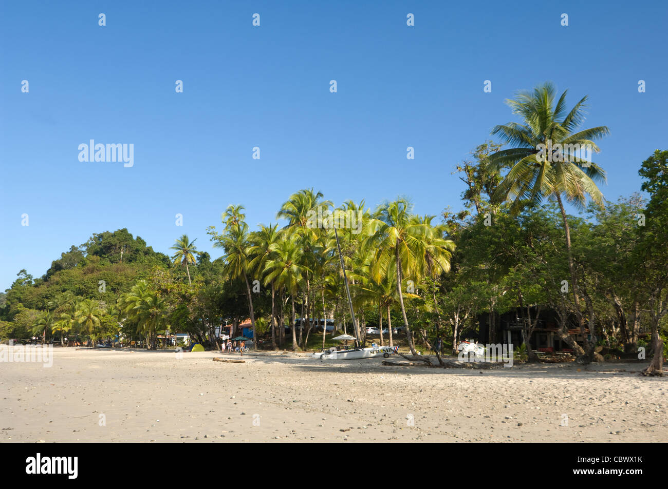 Beach Manuel Antonio National Park Costa Rica Stock Photo - Alamy