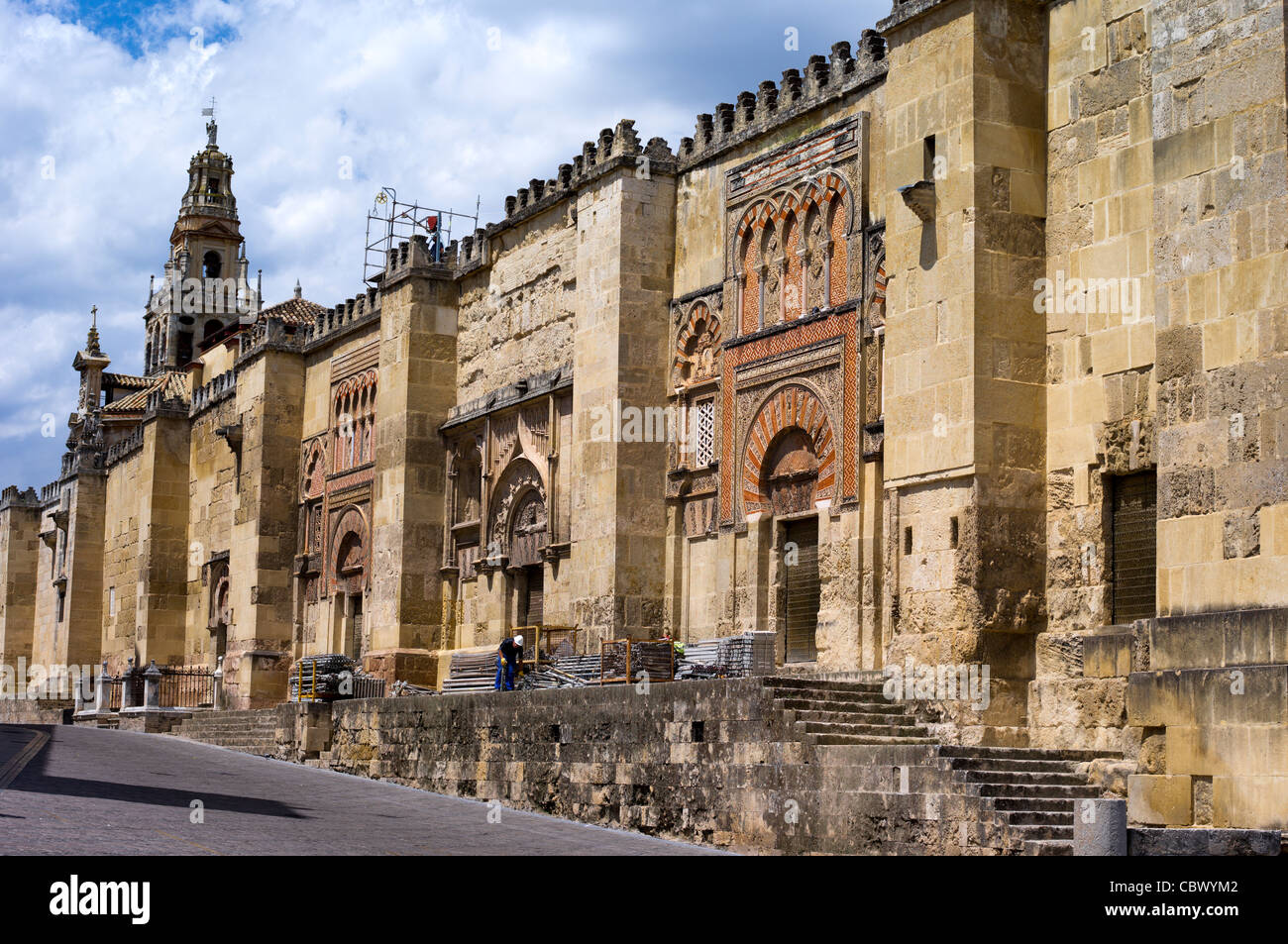CATHEDRAL MOSQUE CORDOBA ANDALUCIA SPAIN Stock Photo