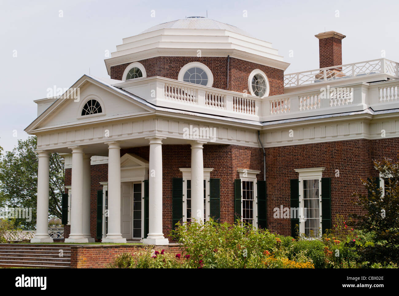 MONTICELLO CHARLOTTESVILLE VIRGINIA Stock Photo 41752774