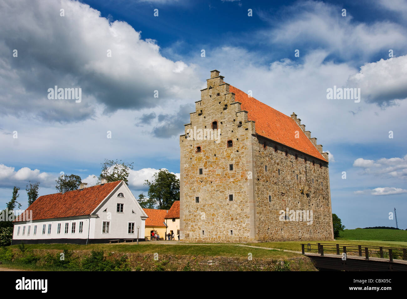 Glimminge castle Stock Photo