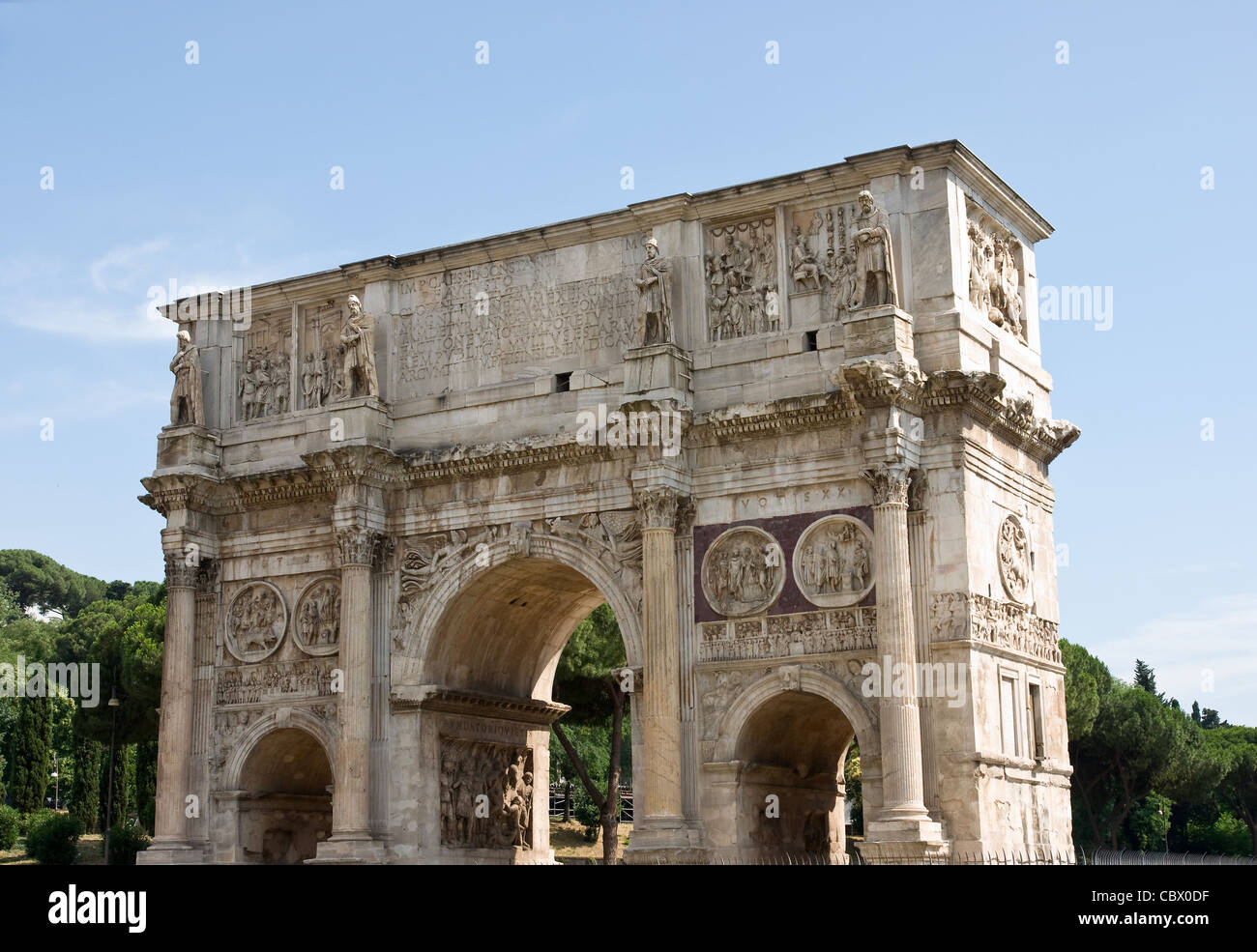 arches severiane on the palatine