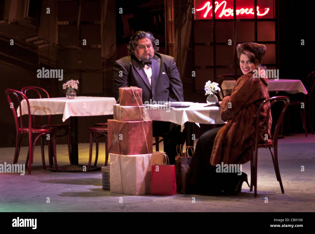 PUCCINI LA BOHEME CASTLETON MUSIC FESTIVAL VIRGINIA Stock Photo - Alamy