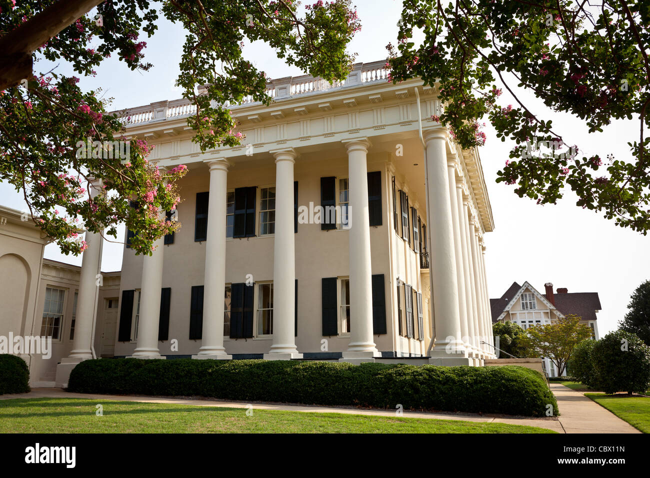 Woodruff House a Greek Revival Mansion built in 1836 in Macon, GA. The